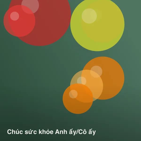 Chúc sức khỏe Anh ấy/Cô ấy – Hiền Organic