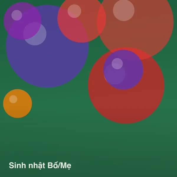 Sinh nhật Bố/Mẹ – Hiền Organic